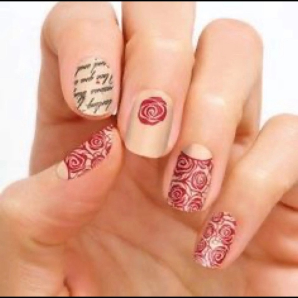 Color Street Rose & Prose Nail Polish Strips